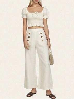 Faithfull the Brand Adita Linen Pants